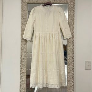 Crème Dainty Jewels Dress